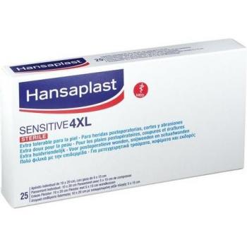 Hansaplast Sensitive 4XL Adhesivos para heridas 10x20 cm 25 unidades