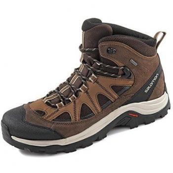 Salomon Men’s Coffee‑Brown Low‑Rise Trail Boot