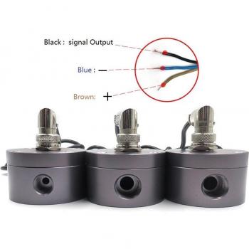 Ovalgetriebe Flussmesser Sensor für Diesel und Öl G1/4, G3/8 oder G1/2