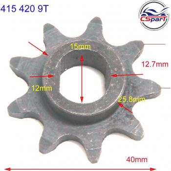 KTM SX 50 LC Mini Moto Ritzel 9T 10T 11T 12T