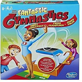 Hasbro Fantastic Gymnastics Vault Challenge Game Gymnast Toy For Girls and Boys
