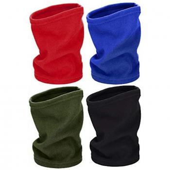 Foulard chauffant en polaire pour activités extérieures
