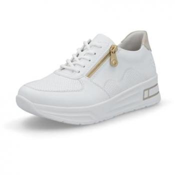 Rieker Sportliche Plateausneaker in Weiß