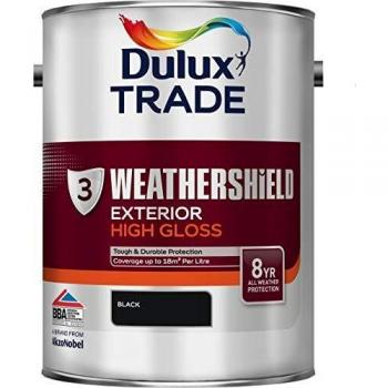 High Gloss WeatherBarrier Black – 5 L