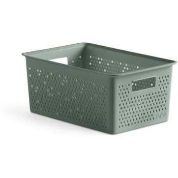 Cesto de almacenamiento 4L Bohol Verde Sage