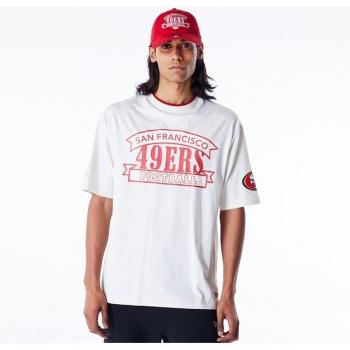 New Era T-Shirt A Maniche Corte Nfl Graphic San Francisco 49ers Bianca L