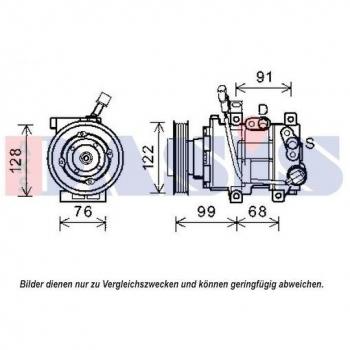 AKS Dasis Hyundai Klimakompressor 977013Z000