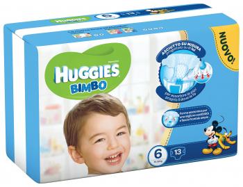 Huggies Baby Gentle Touch Nappies, Size 6 (15