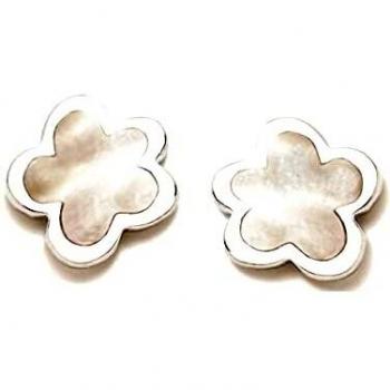 Pendientes de plata Ley 925m rodiados Agatha Ruiz de la Prada forma nube
