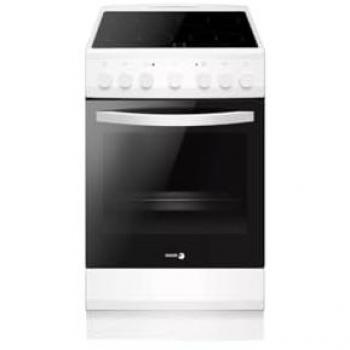 Cuisinière électro‑céramique Fagor FACV103B-1, couleur blanche