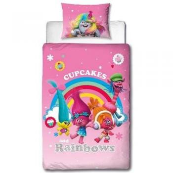 Trolls Dreams Arc-en-ciel Set de Literie
