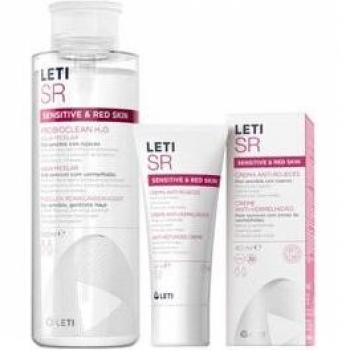 Pack Leti Sr Agua Micelar 500 Ml + Serum Antirojeces 30 Ml