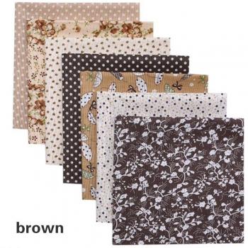 7pcs Cotton Fabric for Sewing and Quilting