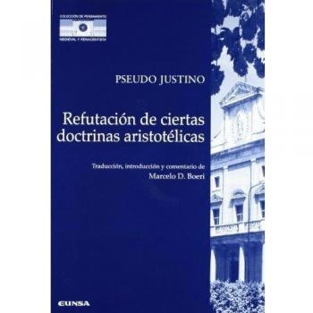 REFUTACIÓN DE CIERTAS DOCTRINAS ARISTOTÉLICAS