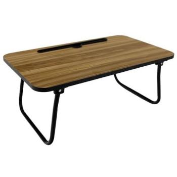 Libbi Lou Breakfast Bed Table with Laptop Tray in Brown
