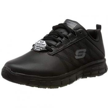 Sneakers Skechers Pelle Nera 36 – Modello SureTrack per donne