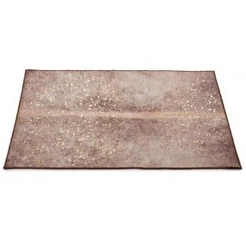 Tapis en polyester brun 133 x 190 cm Giftdecor
