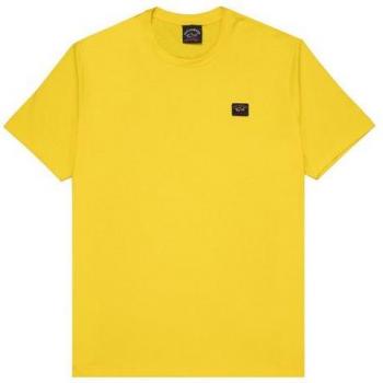 Men's Paul And Shark Yellow Graphic Tee