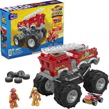 Mega 5-Alarm Fire Truck Monster Truck Set