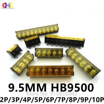 Conector HB9500 9,5 V 30A con Terminales 3‑10P y Barrera 300 mm