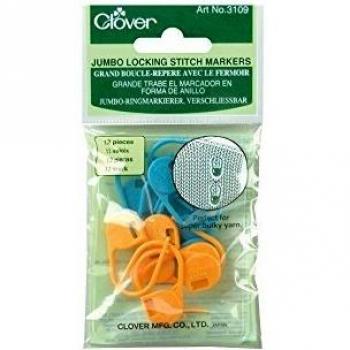 Clover Jumbo Knitting Stitch Markers