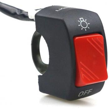 Electric Motorcycle Second-line Headlight Switch IP65 Waterproof