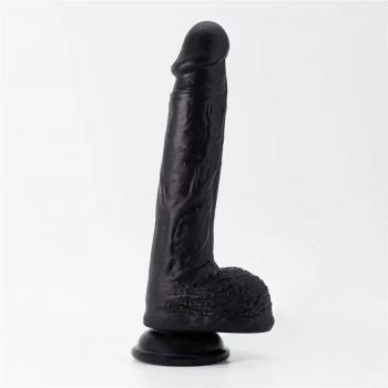Invitiktus Black Silicone Dildo 8