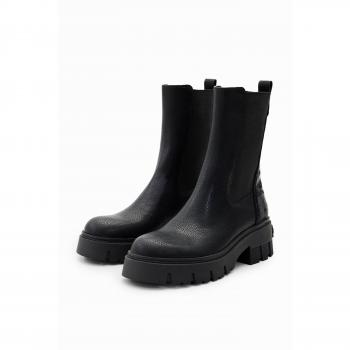 Botas negras Desigual modelo Base Chelsea para mujer