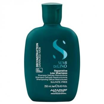 Alfaparf Milano Semi Di Lino Reconstruction Damaged Hair Shampoo Delicato Ristrutturante Per Capelli Danneggiati 250 ml