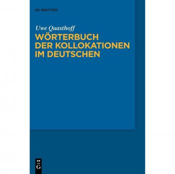 Worterbuch Der Kollokationen Im Deutschen