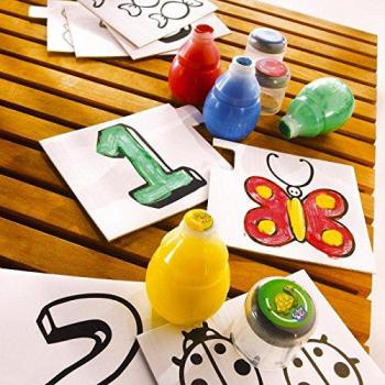 Pinceaux ergonomiques pour enfants