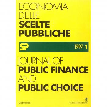 Journal of public finance and public choice. Economia delle scelte pubbliche (1997) (Vol. 1)