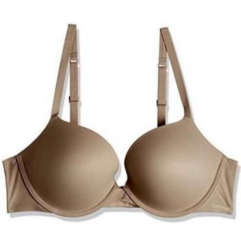 Sujetador Push-UP Calvin Klein Perfectly FIT-Memory Touch, Beige