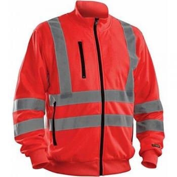 Blaklader Sweatshirt Rouge Haute Visibilité XS