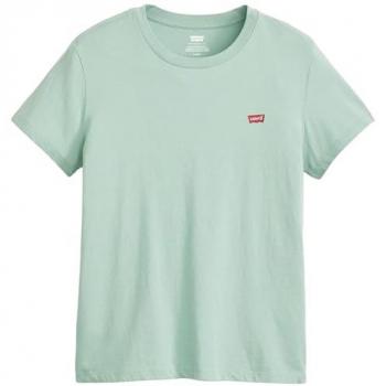 Levi's® T-Shirt The Perfect 39185-0325 Blau Standard Fit M Damen