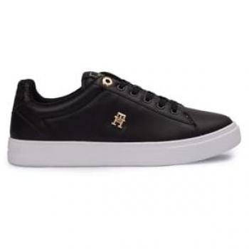 Baskets en cuir Monogram Élevé Essentiel Tommy Hilfiger