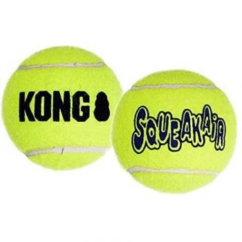 Balles à couinement Kong AirDog Squeakair M