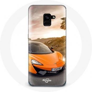 Coque Samsung Galaxy A8 Plus McLaren F1 Orange – Formule 1