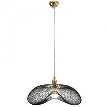 Lampada Sospesa Schuller Forma 1L Oro/Nero