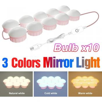 Lampe de coiffeuse LED USB