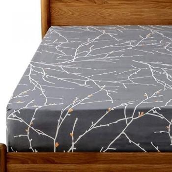 VelvetTouch DeepFit Sheet – Small Double, Grey