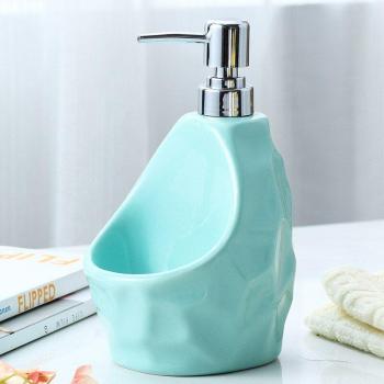 Ceramic Bathroom Accessory Bottle for Hand Sanitizer