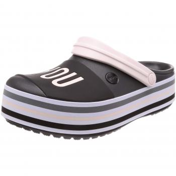 Crocs Unisex-Erwachsene Cb Platform Bold Color U Clogs, Black 001