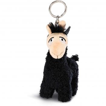 Lama-Lorenzo Schlüsselanhänger (NICI 43570) – 10 cm – Schwarz