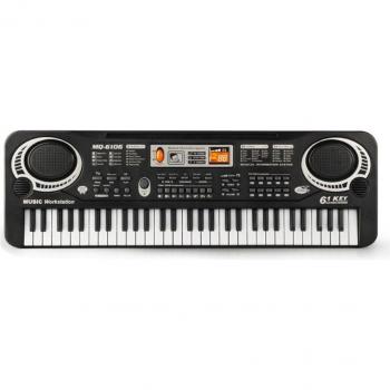 61-Key Music Keyboard with Random Microphone
