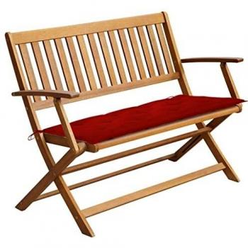 Coussin Banc Jardin Acacia 120 cm – Disponible chez VidaXL