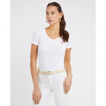 Top Guess Manga Corto con Detalle de Pico