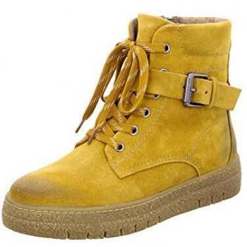 Franz Ferdinand Gelbe Stiefelette mit Schnalle