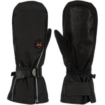 Small Mobile Warming Heated Gloves, Black, Storm Edition