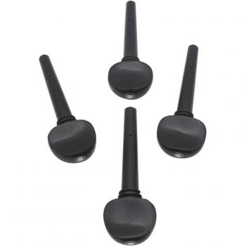 4-teiliges Set Cello Stimmmechaniken aus Ebenholz 3/4 4/4